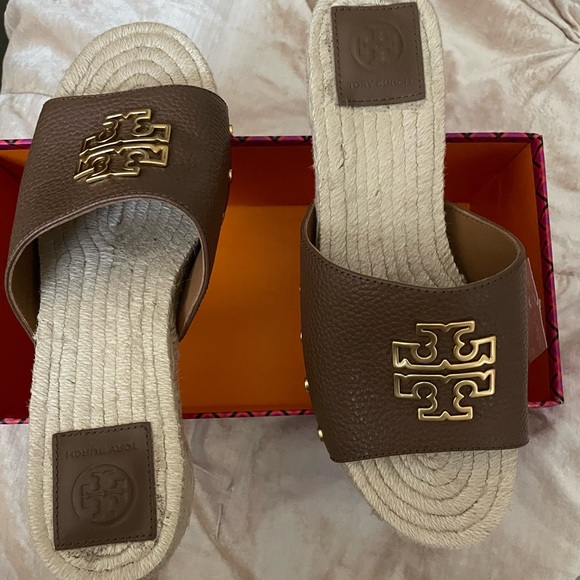 Tory Burch Leather slide sandal - Picture 2 of 7